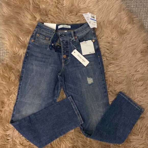 Ella Moss | Womens Body Sculpt Ankle Cropped Denim Jeans - Picture 1 of 10